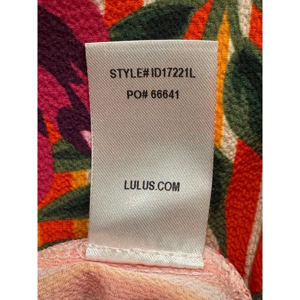 Lulu's Roam the Riviera Orange Multi Striped Button-Up Maxi Dress Size Small EUC - Picture 14 of 15